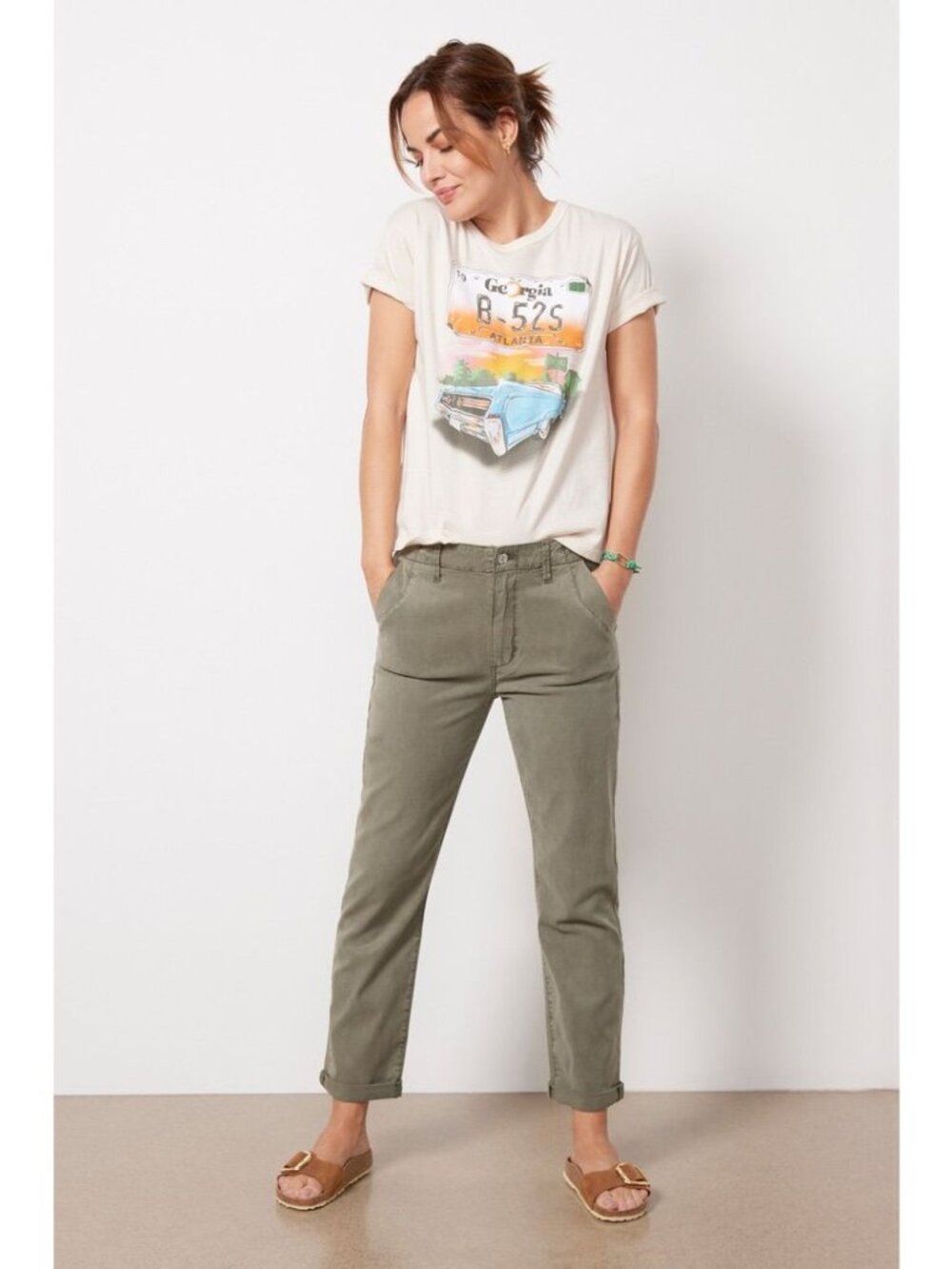 Daydreamer NWT Love Shack Car Graphic Tee in Dirtywhite XS